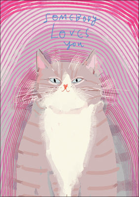 57DC11 - Somebody Loves You Greeting Card