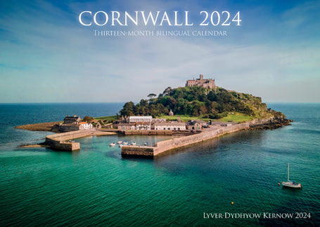 CAL936 - Cornwall/Kernow Photographic 2024 Calendar