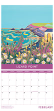 Load image into Gallery viewer, CAL937 - Cornwall Art Calendar 2025 (Narrow Format)
