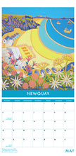 Load image into Gallery viewer, CAL940 - John Dyer Gallery Cornwall Calendar 2026 (Narrow Format)
