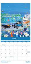 Load image into Gallery viewer, CAL940 - John Dyer Gallery Cornwall Calendar 2026 (Narrow Format)
