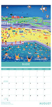 Load image into Gallery viewer, CAL940 - John Dyer Gallery Cornwall Calendar 2026 (Narrow Format)
