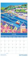 Load image into Gallery viewer, CAL940 - John Dyer Gallery Cornwall Calendar 2026 (Narrow Format)
