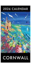 Load image into Gallery viewer, CAL940 - John Dyer Gallery Cornwall Calendar 2026 (Narrow Format)
