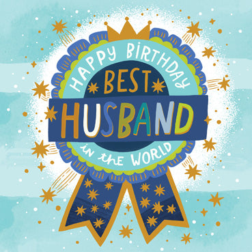 CYF103 - Best Husband Birthday Card
