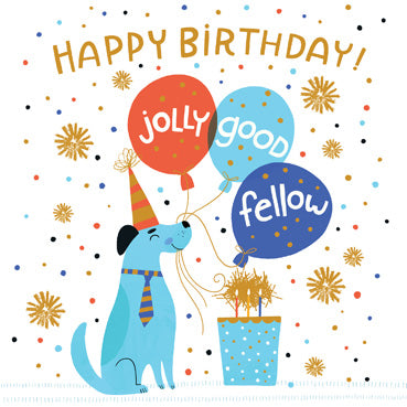 CYF105 - Jolly Good Fellow Birthday Card