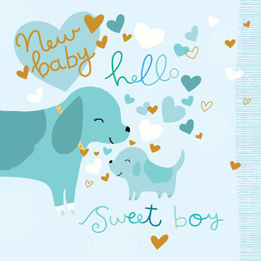 CYF107 - Sweet Baby Boy Greeting Card