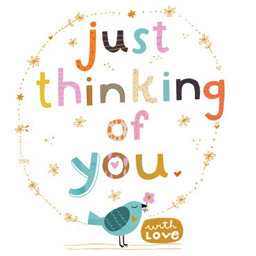 CYF110 - Just Thinking of You Greeting Card