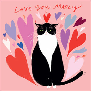 DCT119 - Love You Madly Greeting Card