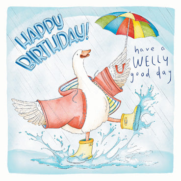 ECR103 - Birthday Welly Good Day Card