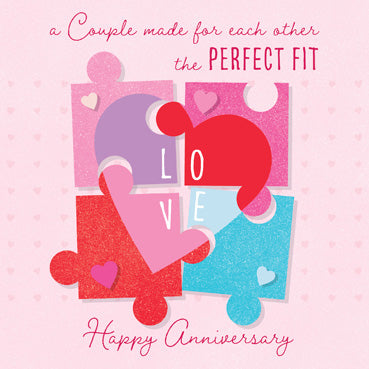 GED163 - Perfect Fit Anniversary Card