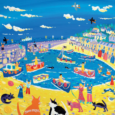JDG176 - Mousehole Cats Greeting Card
