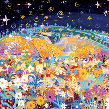 JDG186 - Glowing with Life Eden Project Greeting Card