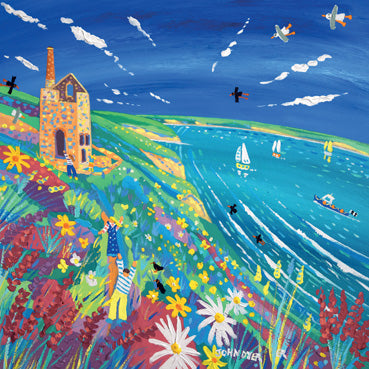 JDG187 - Colourful Clifftop at Wheal Coates