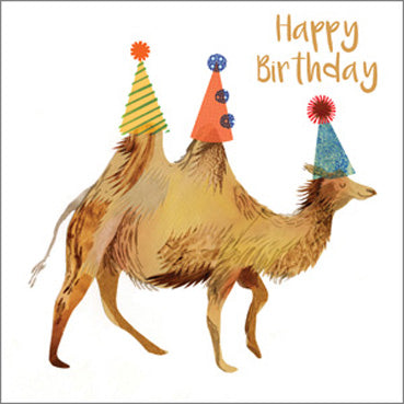 KS109 - Happy Birthday (Camel) Birthday Card