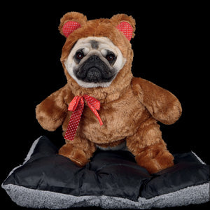 L426 - Bear Pug Greeting Card