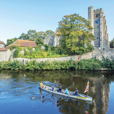 L433 - On the River Medway Greeting Card