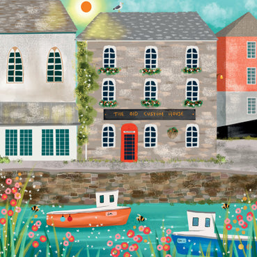 LIA113 - Padstow Harbour Greeting Card