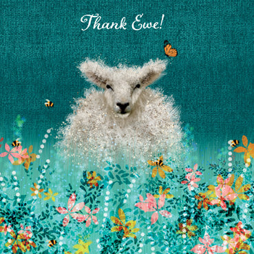 LIA120 - Thank Ewe Greeting Card
