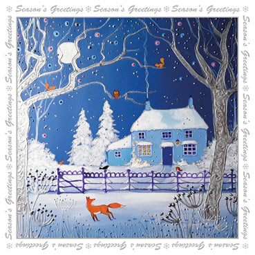 LXM139 - Winter Cottage Christmas Pack (5 cards)