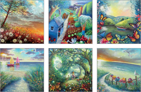 NC-TR502 - Twilight Realm Notecard Pack 2 (6 cards in pack)