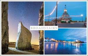 PKT508 - Broadstairs and Botany Bay Postcard