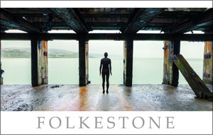 PKT519 - Gormleys Iron Man Folkestone Postcard