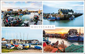 PKT548 - Whitstable Montage Postcard