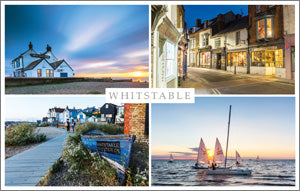 PKT549 - Whitstable Montage Postcard