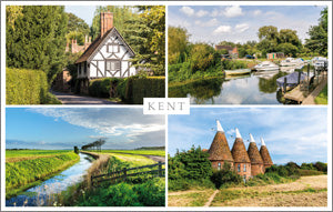 PKT557 - Kent Villages Postcard