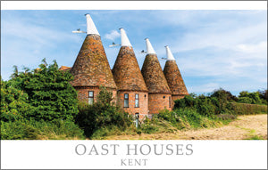 PKT563 - Oast Houses Kent Post Card
