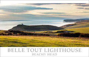 PSX501 - Belle Tout Lighthouse Beachy Head Postcard