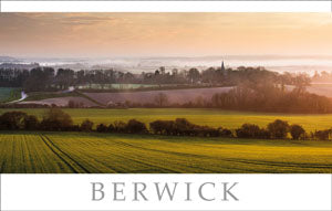 PSX502 - Berwick East Sussex Postcard