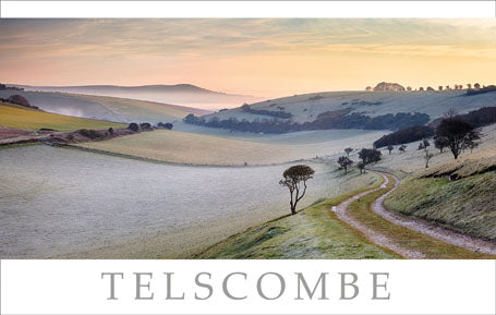 PSX507 - Telscombe, South Downs East Sussex Postcard