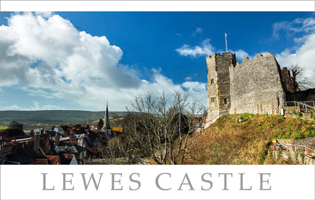 PSX509 - Lewes Castle Postcard