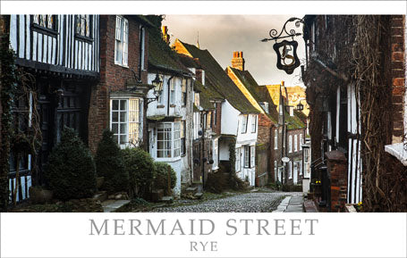 PSX510 - Mermaid Street Rye Postcard