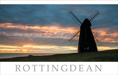 PSX512 - Rottingdean Windmill Postcard