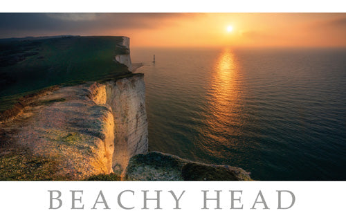 PSX551 - Sunrise at Beach Head Postcard
