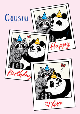 57AQ24 - Happy Birthday Cousin Greeting Card