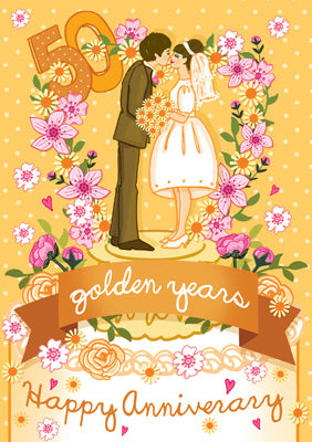 57AS24 - Golden Anniversary Card