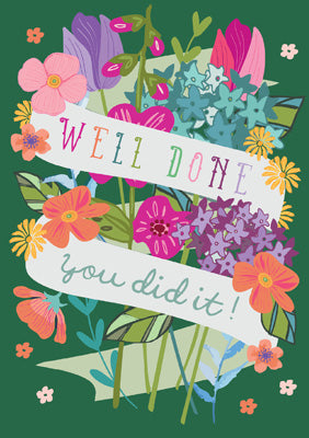 57AS52 - Well Done Congratulations Card