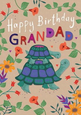 57AS82 - Grandad (Tortoises) Birthday Card