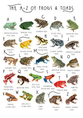 57BB69 - The A-Z of Frogs and Toads