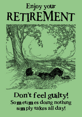 57CL43 - Enjoy Your Retirement Greeting Card
