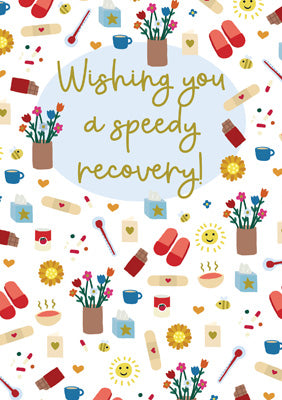 57JS02 - Wishing You a Speedy Recovery Greeting Card