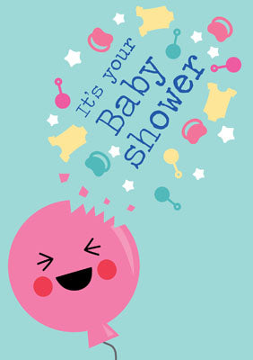 57MG18 - It's Your Baby Shower Greeting Card