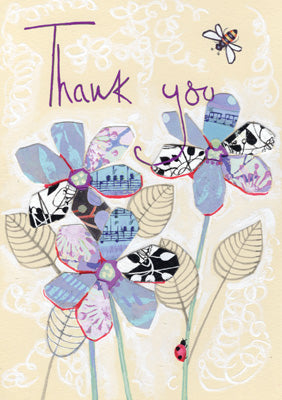 57PG04 - Butterflies Thank You Card
