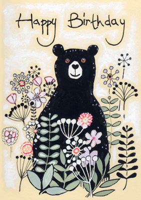 57PG06 - Happy Birthday Bear Greeting Card