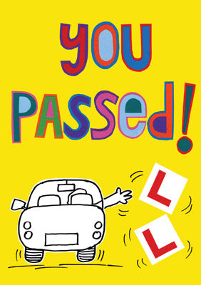 57TH20 - You Passed Congratulations Card