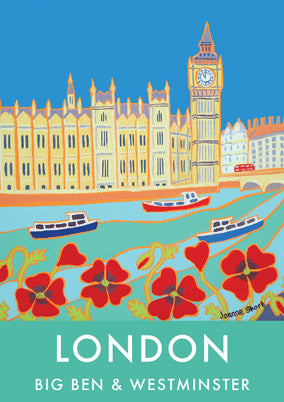 57UK01 - Big Ben and Westminster Art Card